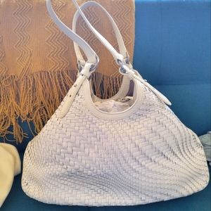 Cole Haan Orig Genevieve Large White Tote Bag NWT